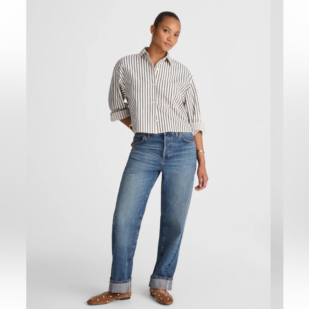 Madewell Curvy Barrel Jeans 31T